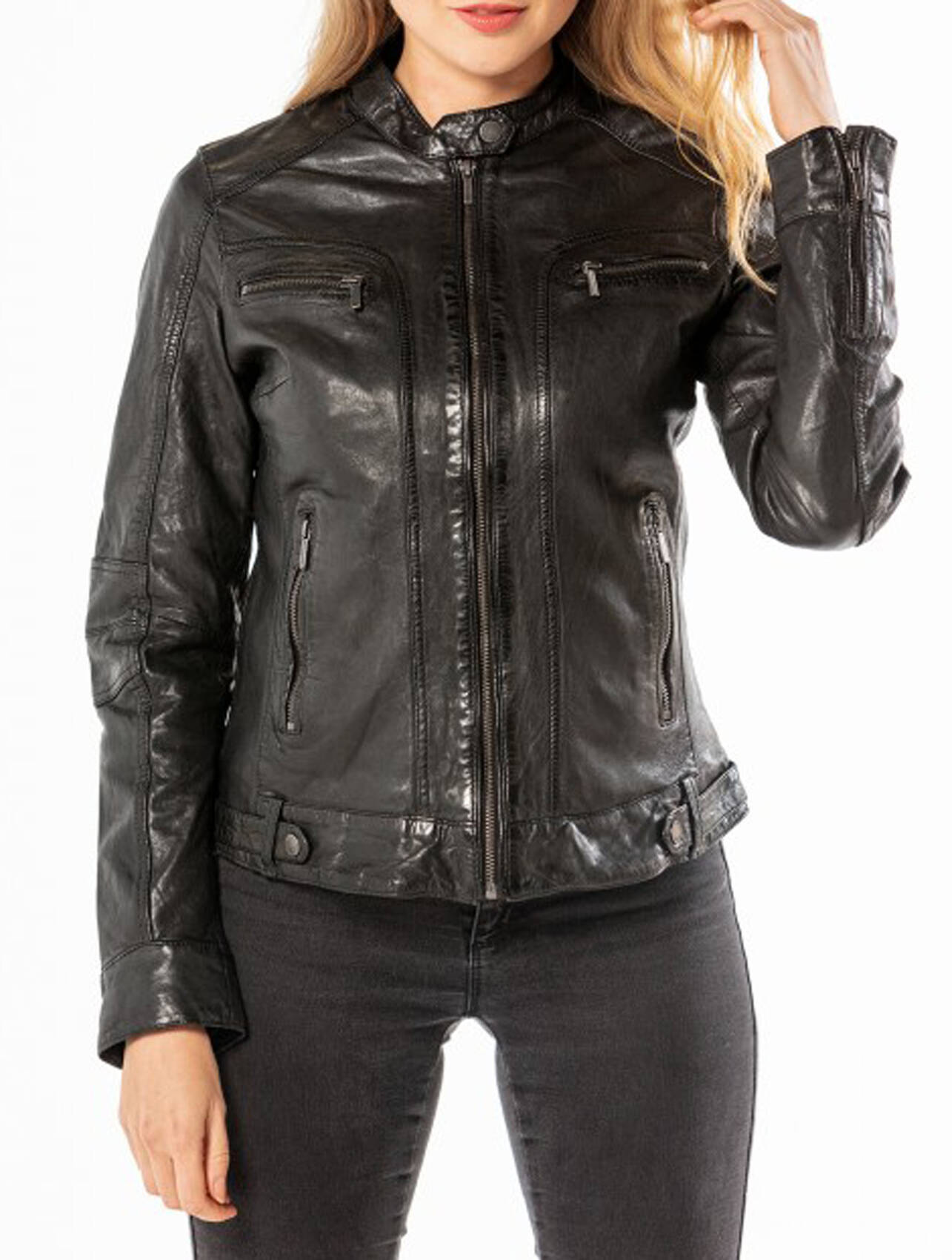 9636-silene-motif-blouson-motard-cuir-noir