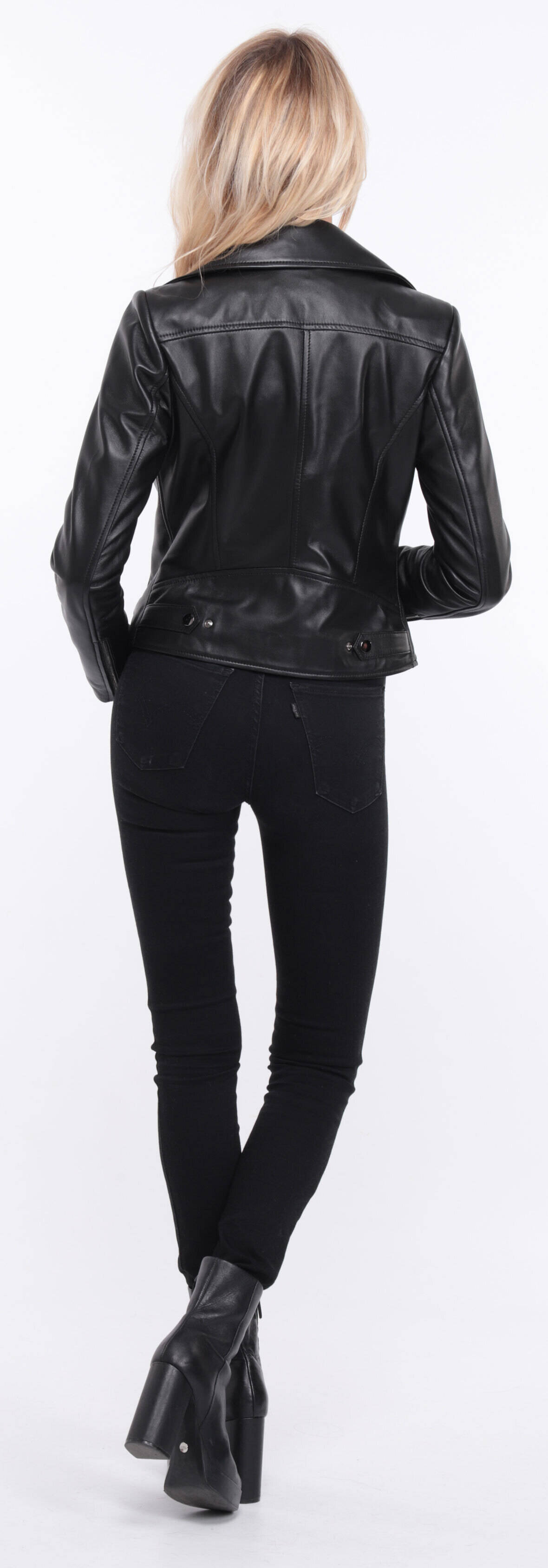 blouson cuir femme noir salou (13)