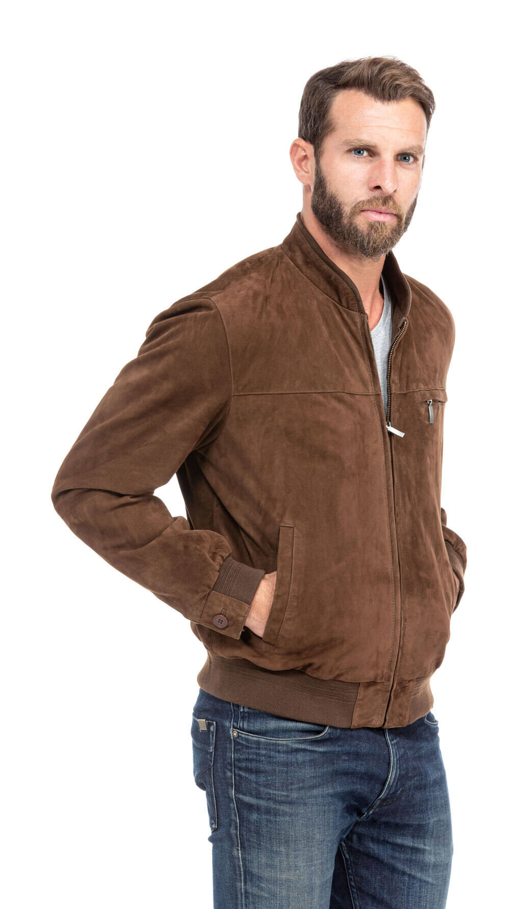 blouson cuir homme chevre jupp style bombers  (2)