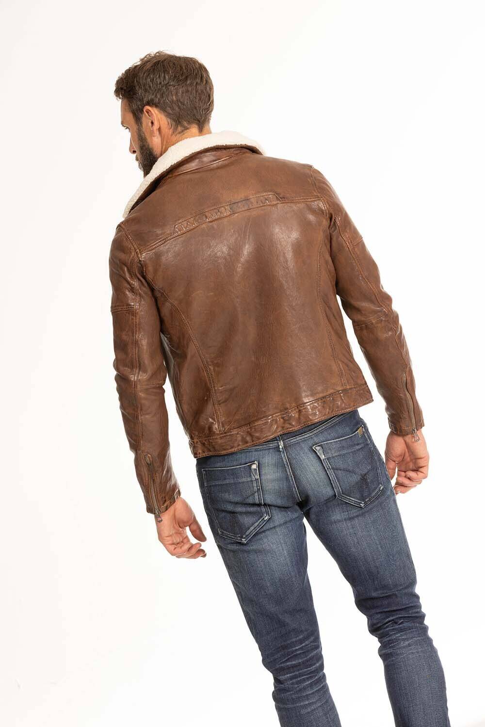 blouson cuir homme cognac fonce 102423 (7)