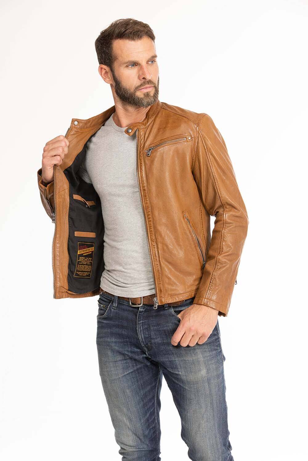 blouson cuir homme gafi cognac (6)