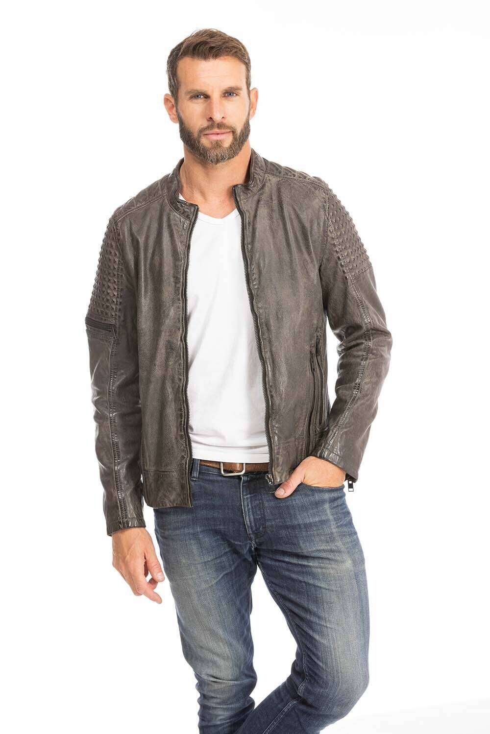 blouson cuir homme gris anthracite mahon (1)