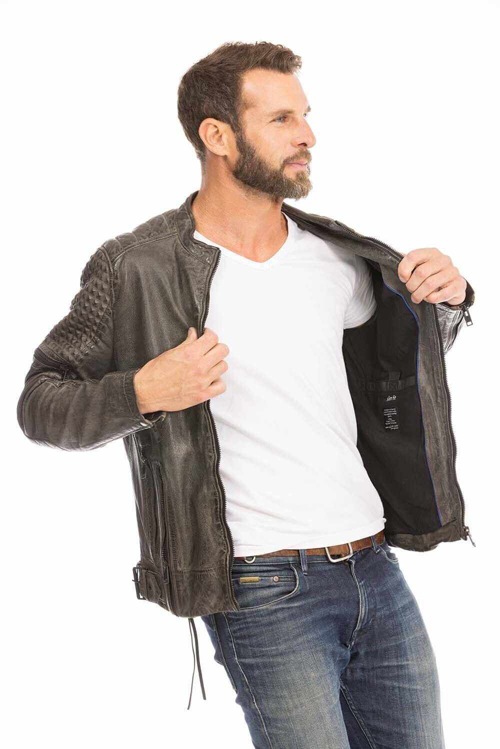 blouson cuir homme gris anthracite mahon (8)