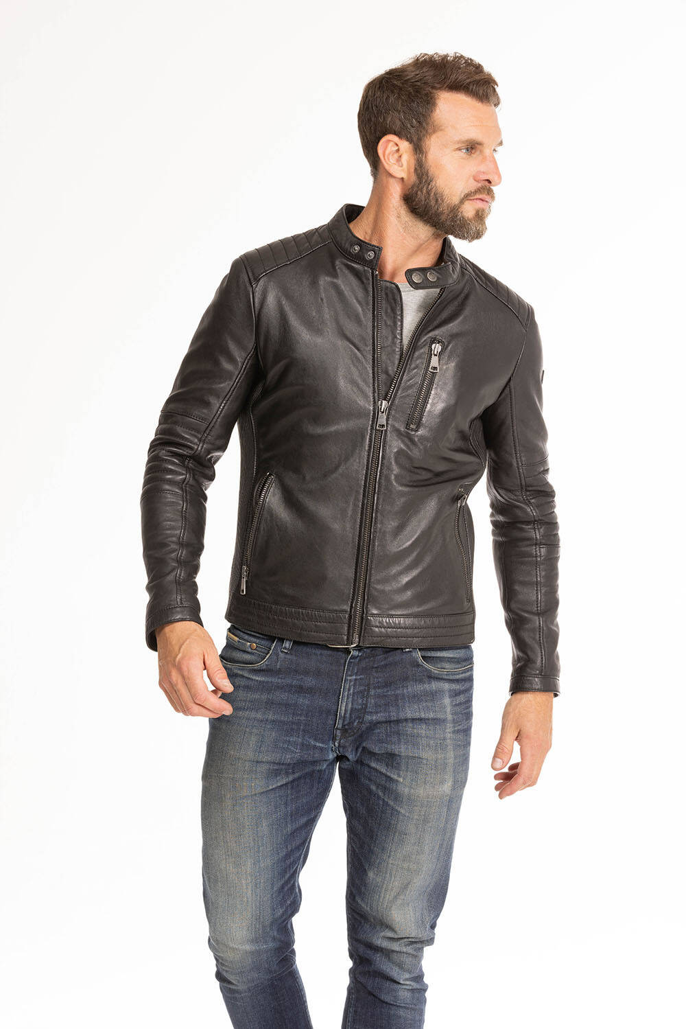 blouson cuir homme noir formula redksins (9)