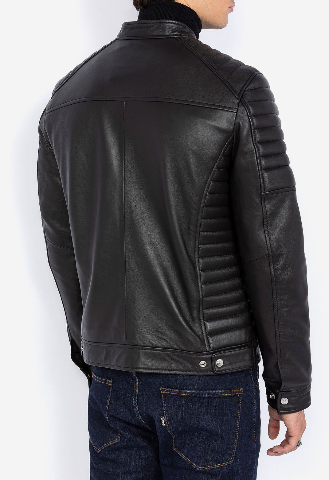 blouson cuir homme noir schott lcrock (1)