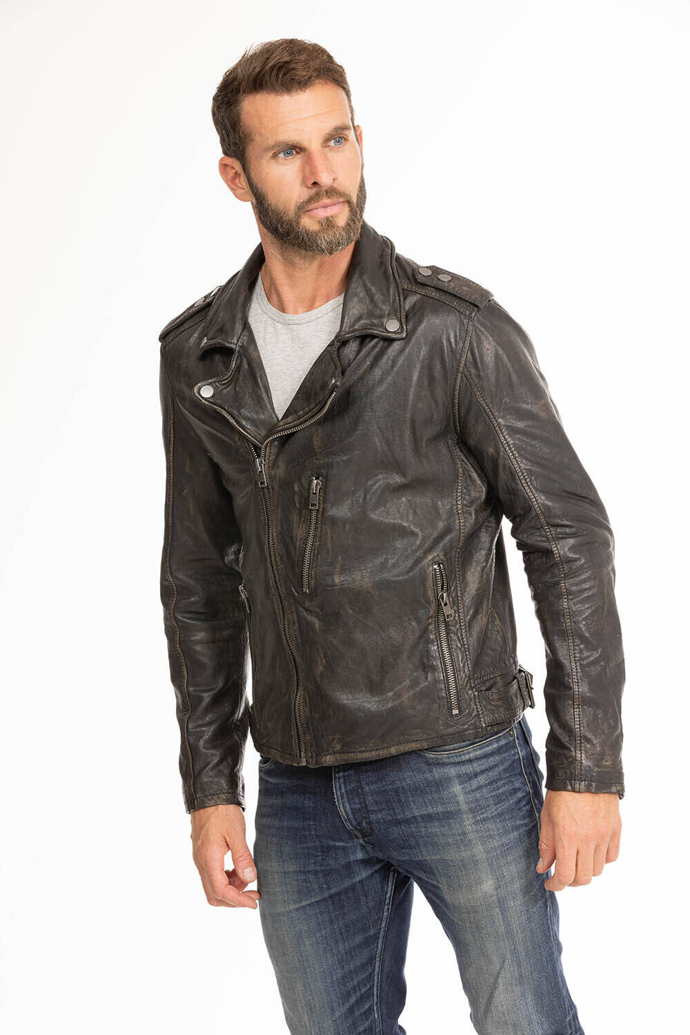 blouson cuir homme perfecto noir ailo (7)