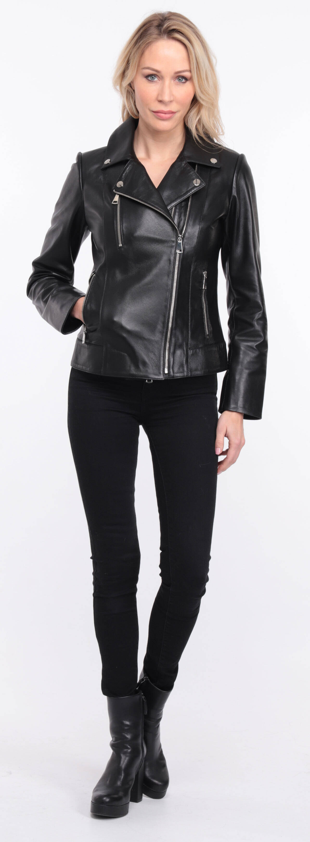 blouson cuir noir elsa (15)