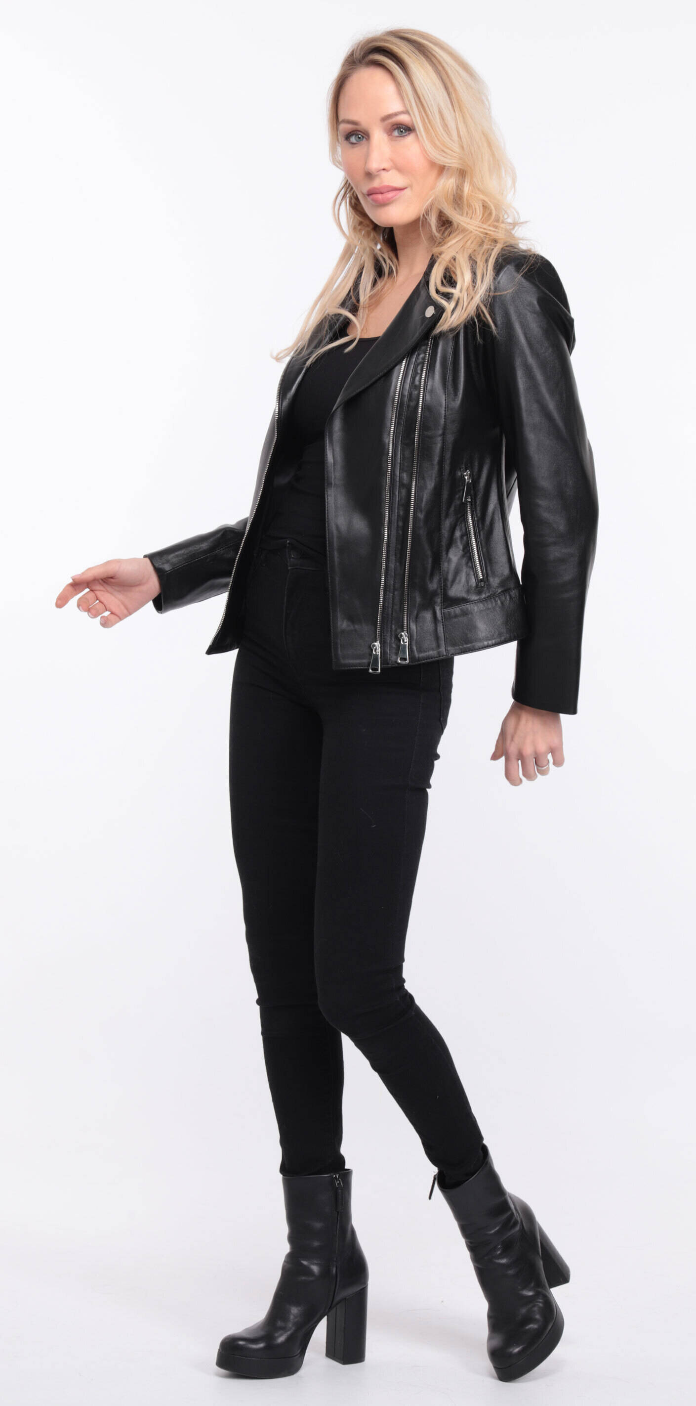 blouson cuir noir elsa (4)