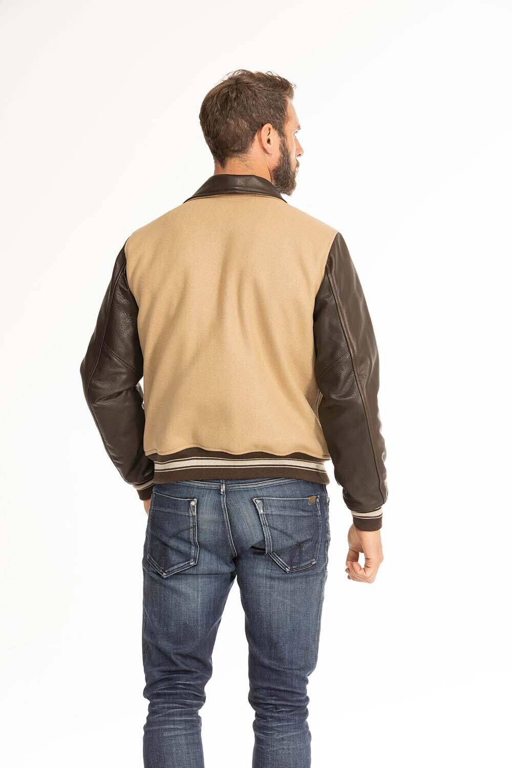 blouson cuir teddy cockpit 282107  (2)