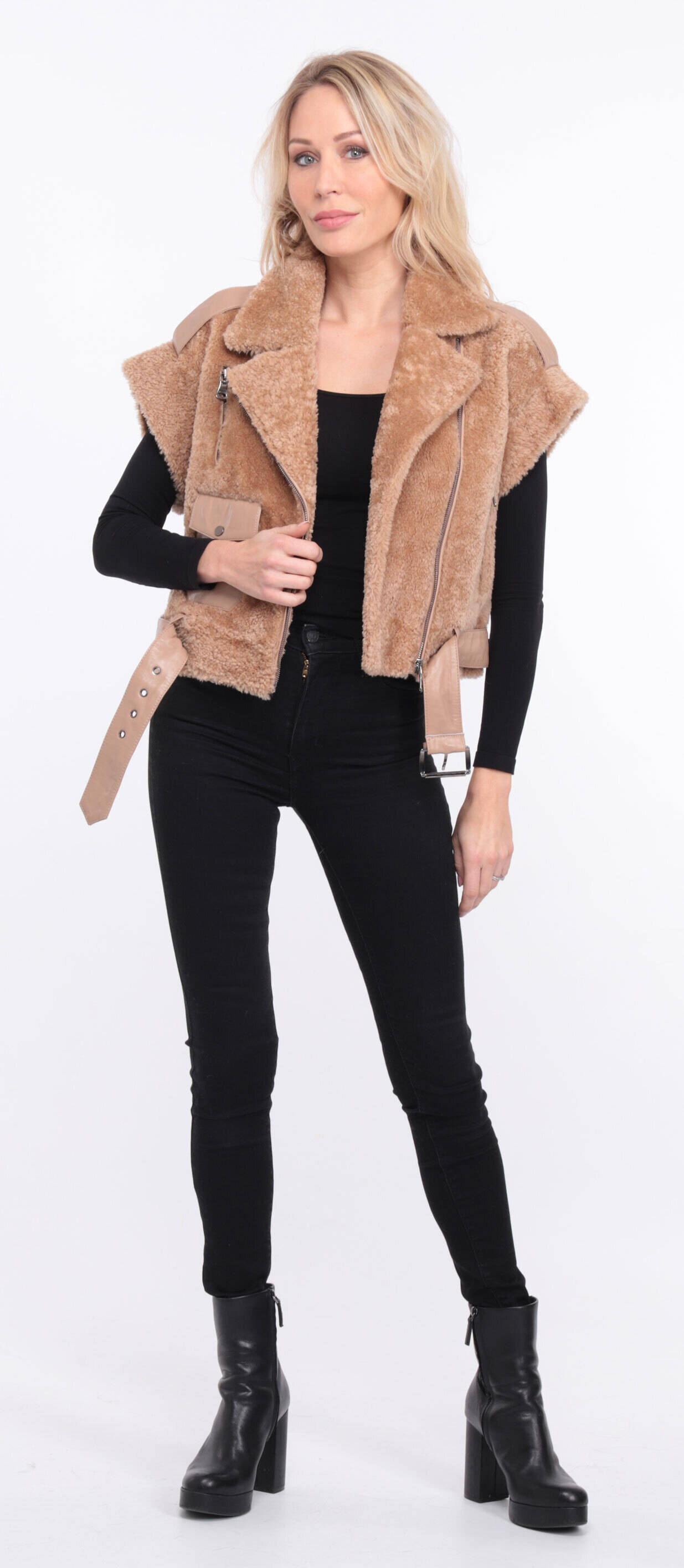 blouson sans manches sia camel (11)