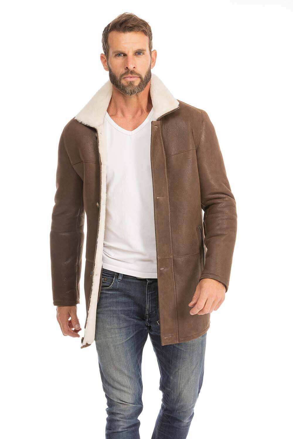 manteau mouton homme marron greg (4)