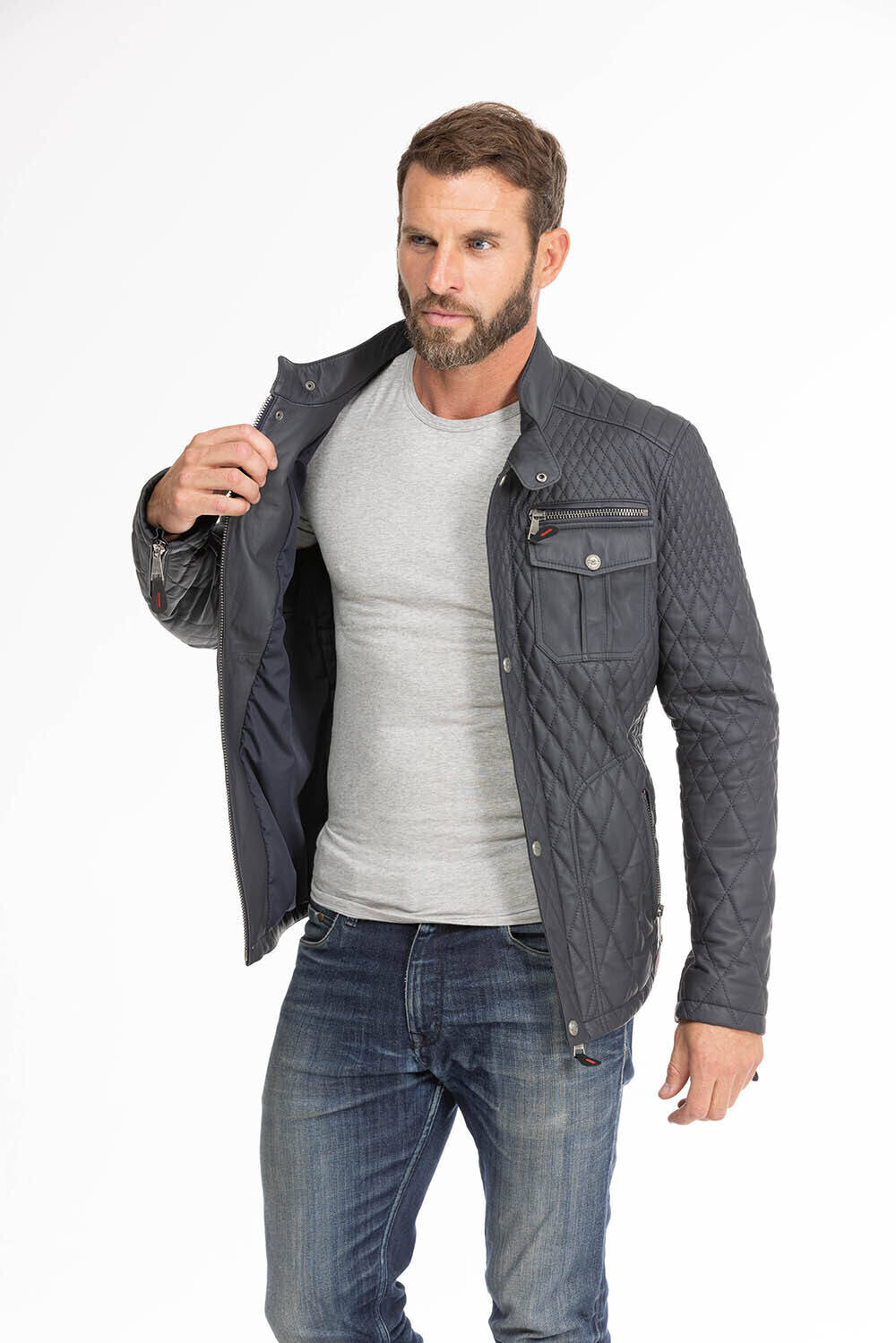 veste cuir homme bleu assencio  (10)