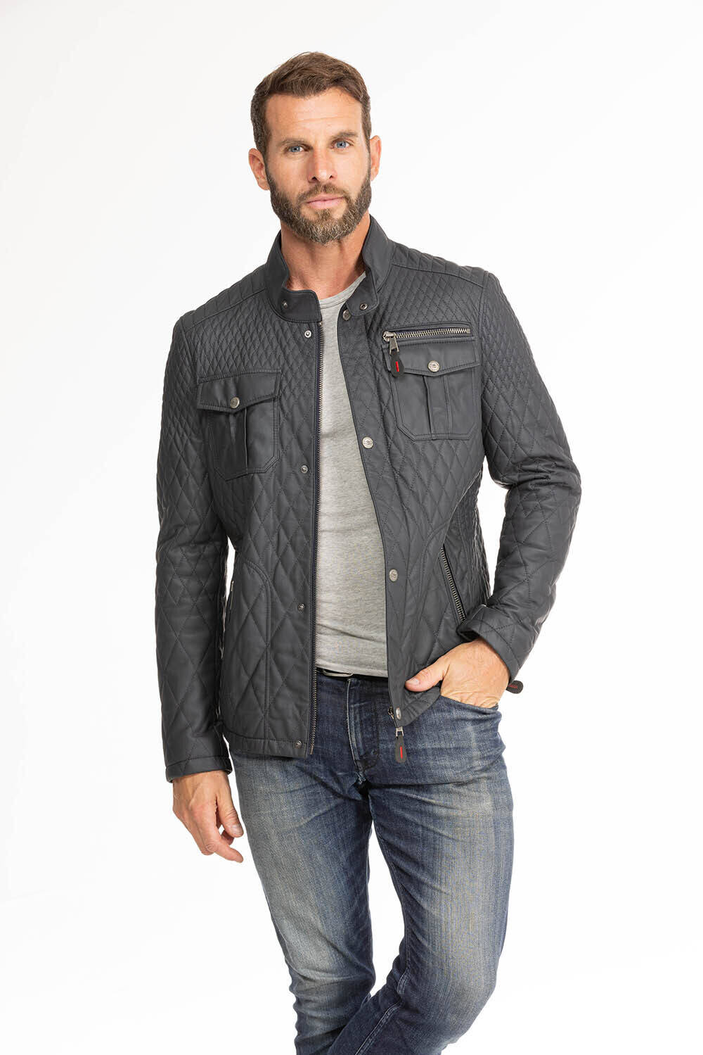 veste cuir homme bleu assencio  (1)